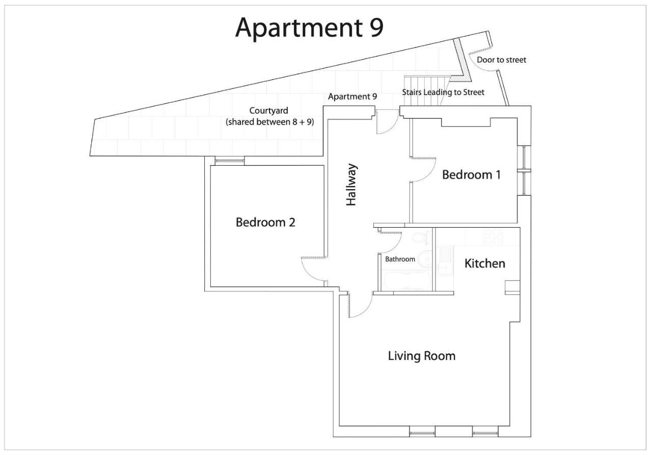 Superbly Located 2 Bedroom Luxury Apartment Bath Exteriér fotografie